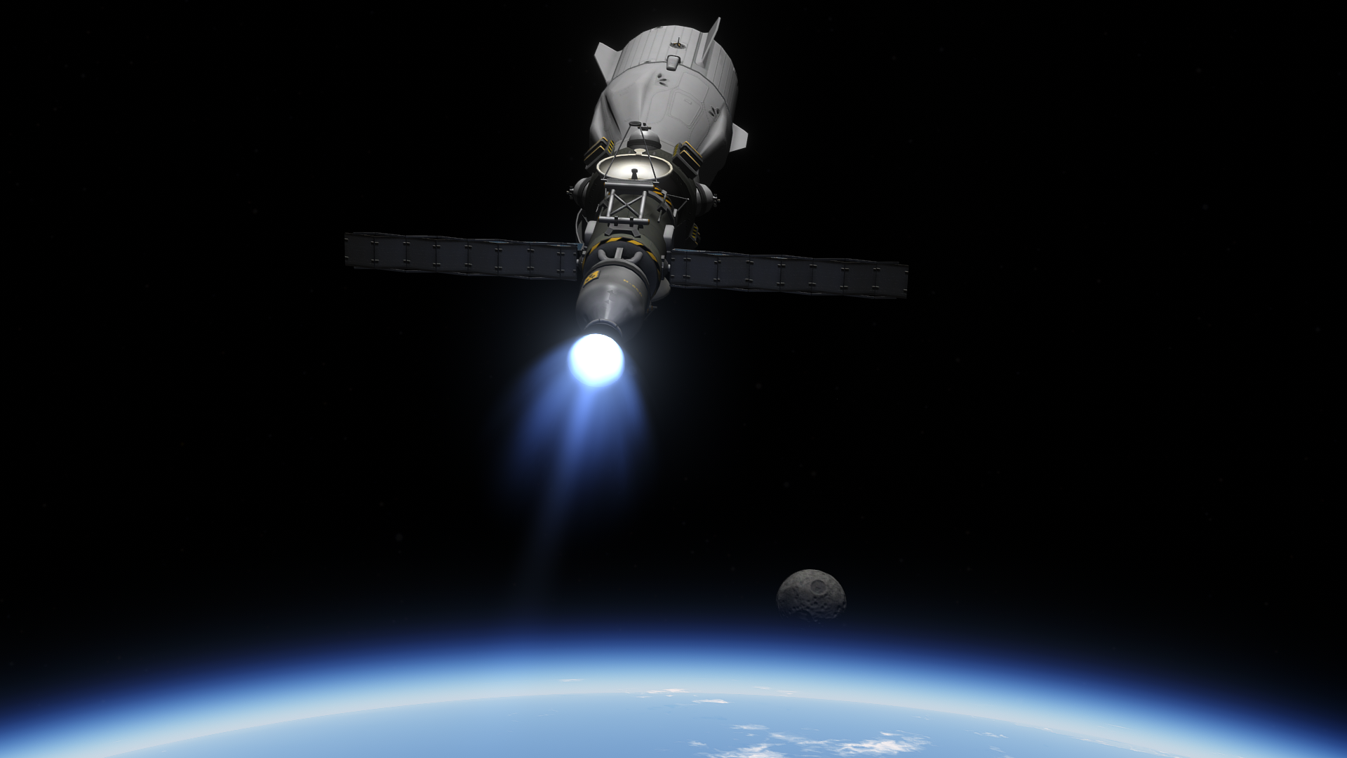 TS-01 realizando la ITL con la cápsula Dragon